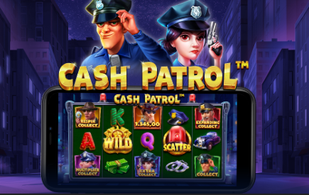 slot Cash Patrol, mecanismos únicos, rodadas grátis, coleta de dinheiro, RTP, Pragmatic Play